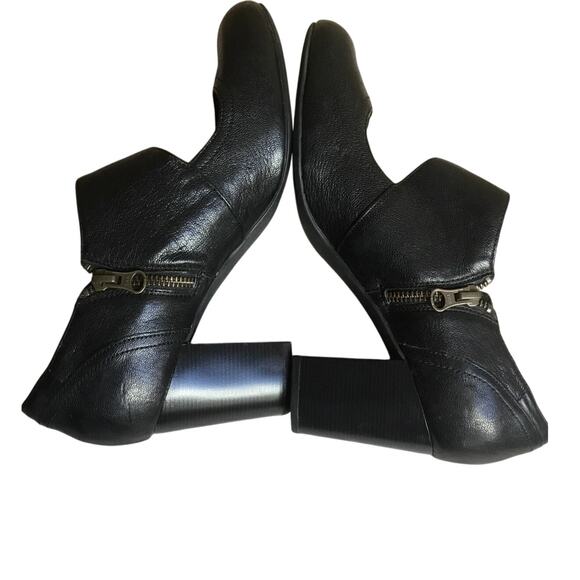 Clarks Indigo Town Club Mary Jane Heels Black size 9.5 - Picture 4 of 7